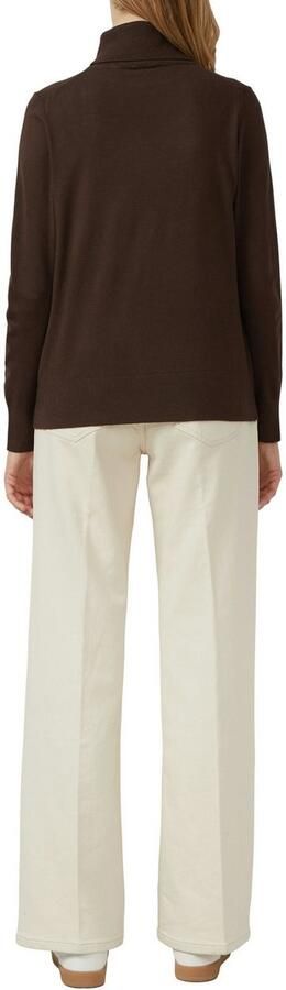 S.Oliver RED LABEL Regular fit coltrui van viscosemix - Foto 3