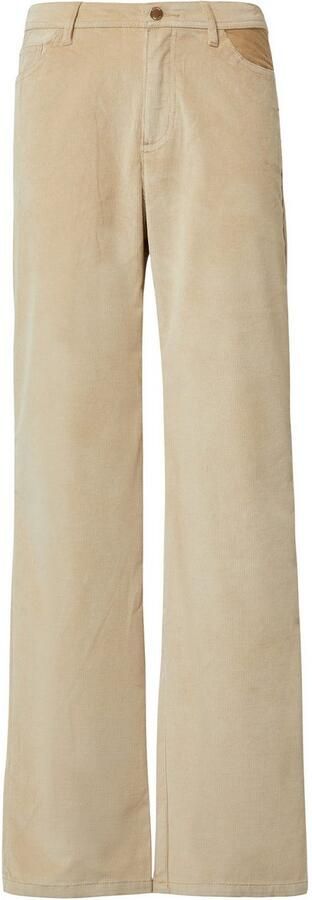 S.Oliver corduroy straight regular waist casual broek beige - Foto 4