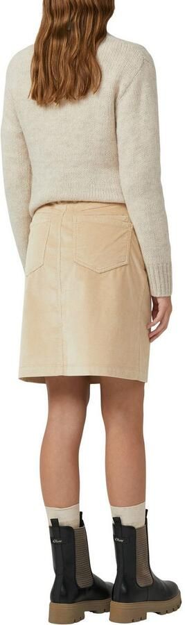 S.Oliver RED LABEL Uitlopende minirok in ribcordlook - Foto 3