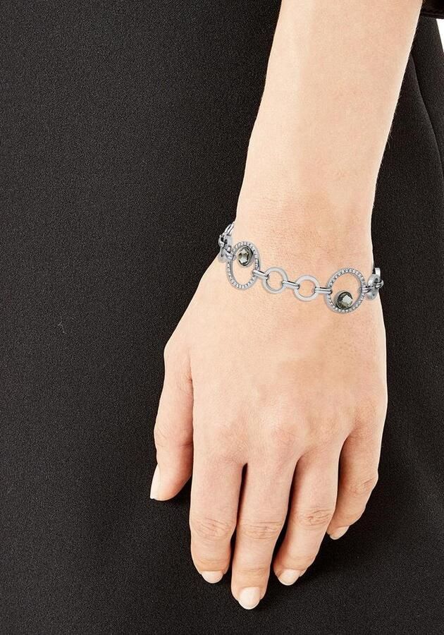 S.Oliver Edelstalen armband 2024268 met kristal - Foto 4