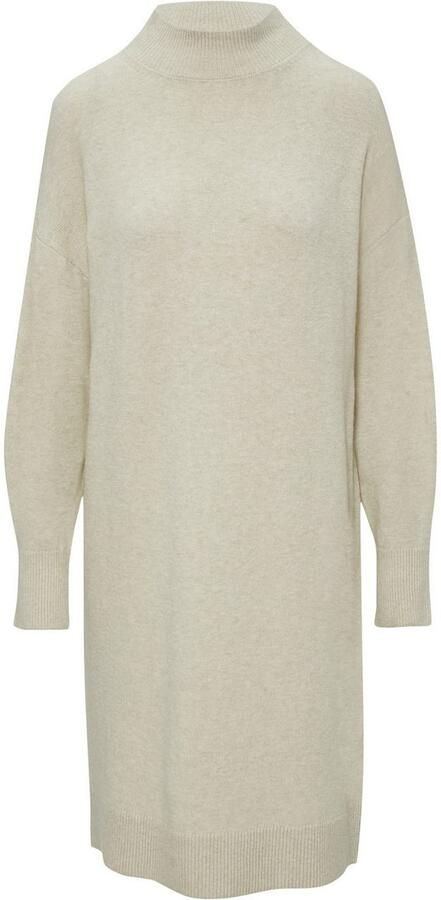 S.Oliver Gebreide jurk in 3 4 lengte met staande kraag - Foto 2