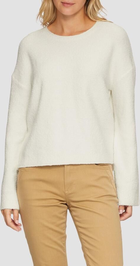 S.Oliver Gebreide trui in bouclé-look - Foto 4