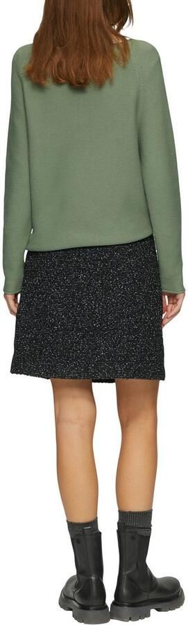 S.Oliver RED LABEL Regular fit gebreide pullover van katoenmix met raglanmouwen - Foto 5