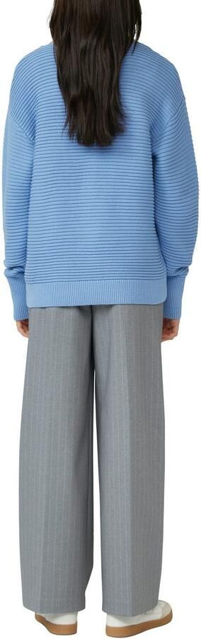 S.Oliver Gebreide trui met breiselpatroon en ronde hals - Foto 3