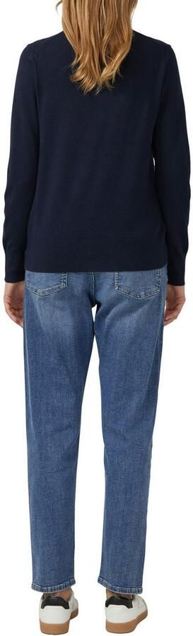 S.Oliver RED LABEL Regular fit coltrui van viscosemix - Foto 5