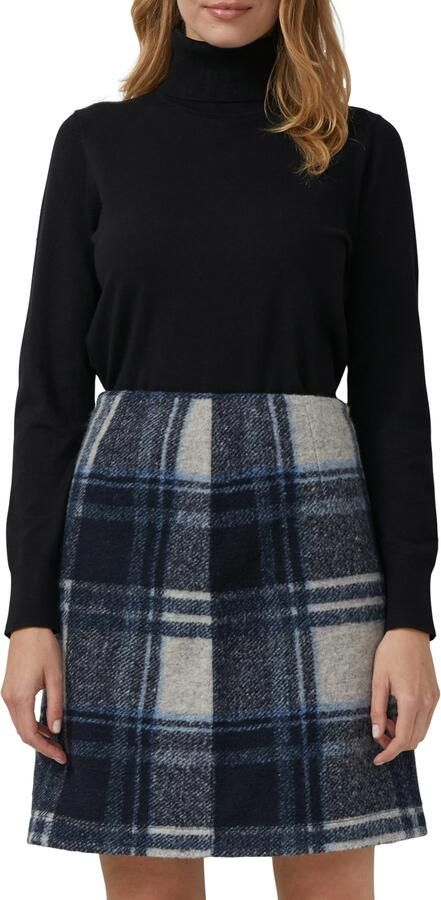 S.Oliver RED LABEL Regular fit coltrui van viscosemix - Foto 4