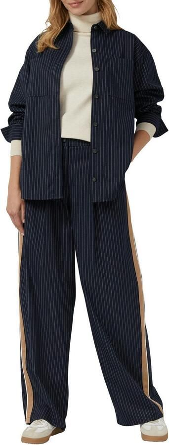 S.Oliver RED LABEL Regular fit coltrui van viscosemix - Foto 2