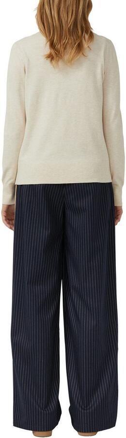 S.Oliver RED LABEL Regular fit coltrui van viscosemix - Foto 3