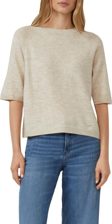 S.Oliver RED LABEL Regular fit gebreide pullover met alpaca - Foto 4