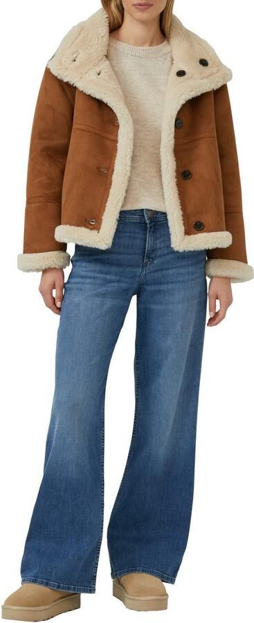 S.Oliver RED LABEL Regular fit gebreide pullover met alpaca - Foto 2