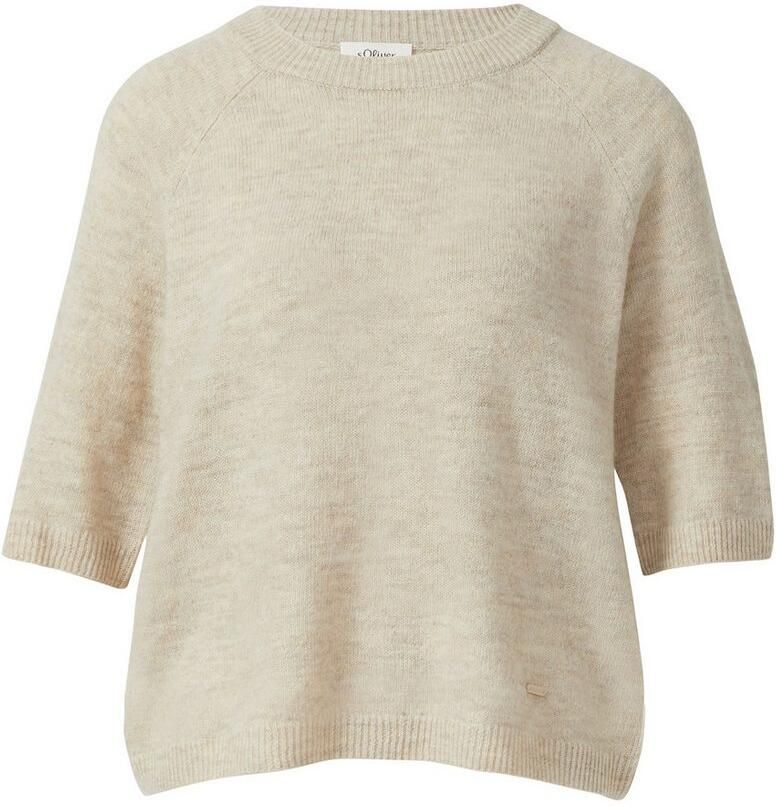 S.Oliver RED LABEL Regular fit gebreide pullover met alpaca