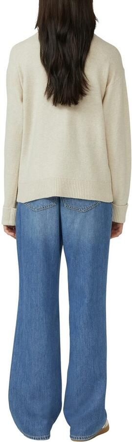 S.Oliver RED LABEL Relaxed fit gebreide pullover van katoenmix met wol - Foto 3