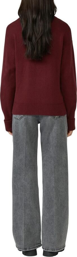 S.Oliver RED LABEL Relaxed fit gebreide pullover van katoenmix met wol - Foto 3