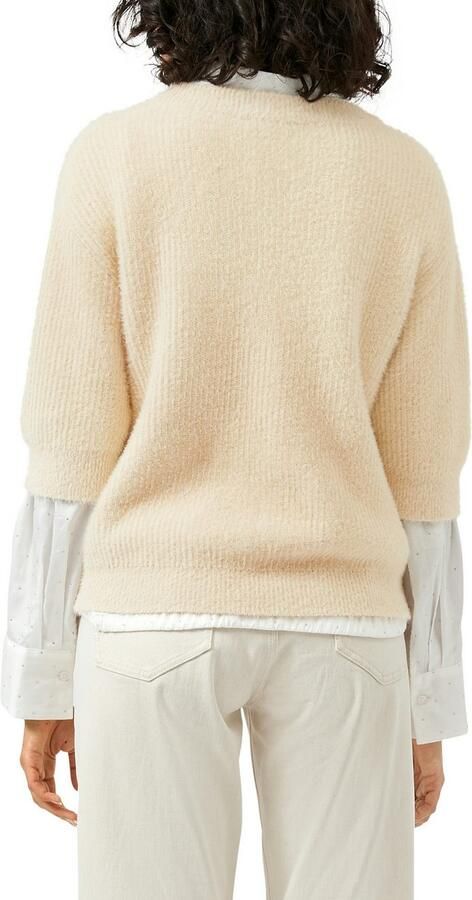 S.Oliver RED LABEL Regular fit gebreide pullover van katoenmix - Foto 2