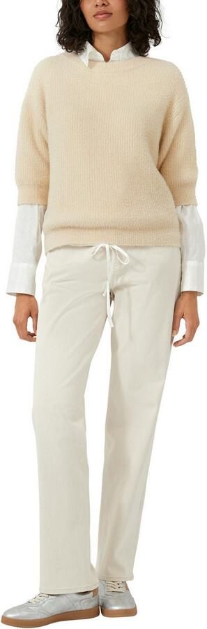 S.Oliver RED LABEL Regular fit gebreide pullover van katoenmix - Foto 3