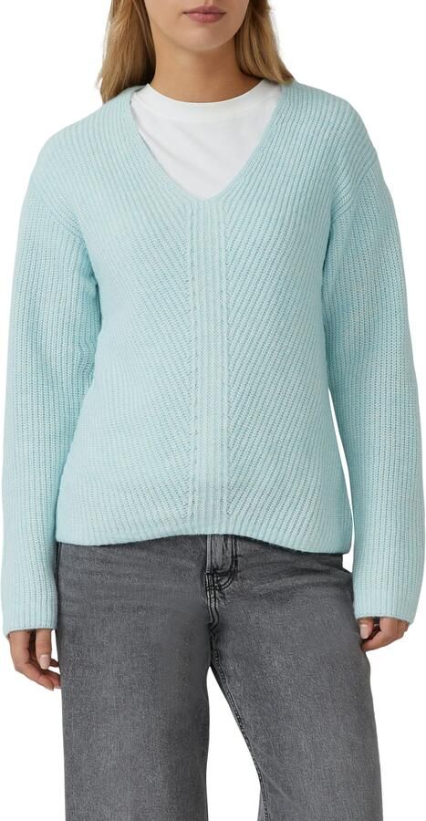 S.Oliver RED LABEL Regular fit gebreide pullover met wol - Foto 4