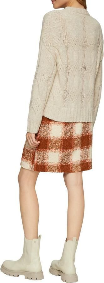 S.Oliver Gebreide trui met structuurpatroon - Foto 3