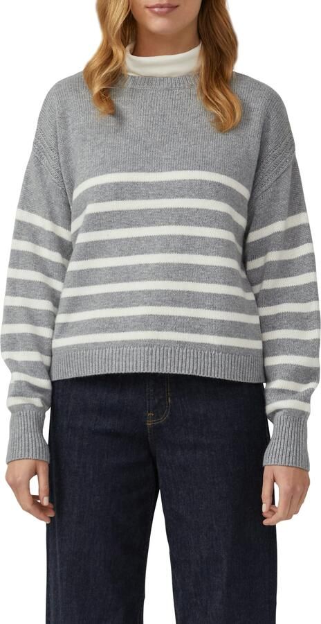 S.Oliver Gebreide trui Relaxed Fit met raglanmouwen - Foto 4