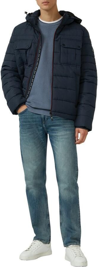 S.Oliver Gebreide trui van gestructureerde kwaliteit met logo-badge regular fit - Foto 2