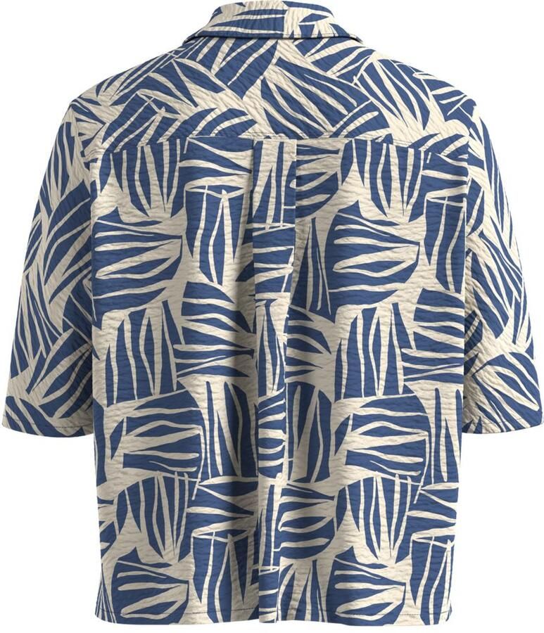 S.Oliver Gedessineerde blouse prettige pasvorm