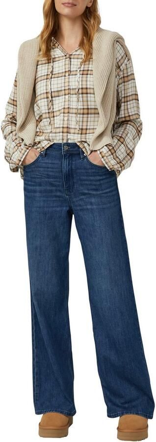 S.Oliver RED LABEL Regular fit overhemdblouse van mix van modal en viscose - Foto 2