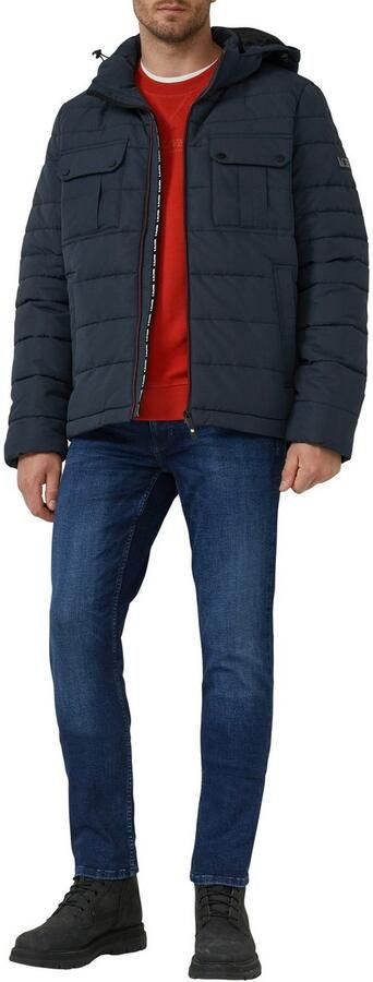 S.Oliver Gewatteerde jas met capuchon en rijgkoord - Foto 2