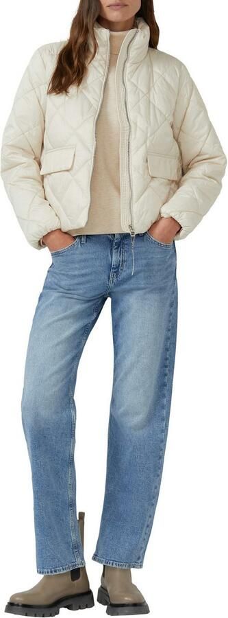 S.Oliver RED LABEL Regular fit gewatteerd jack met opstaande kraag - Foto 2