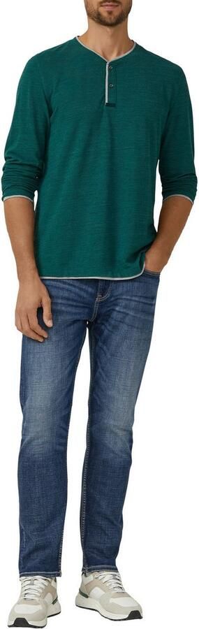 S.Oliver Henleyshirt met contrastdetails - Foto 2