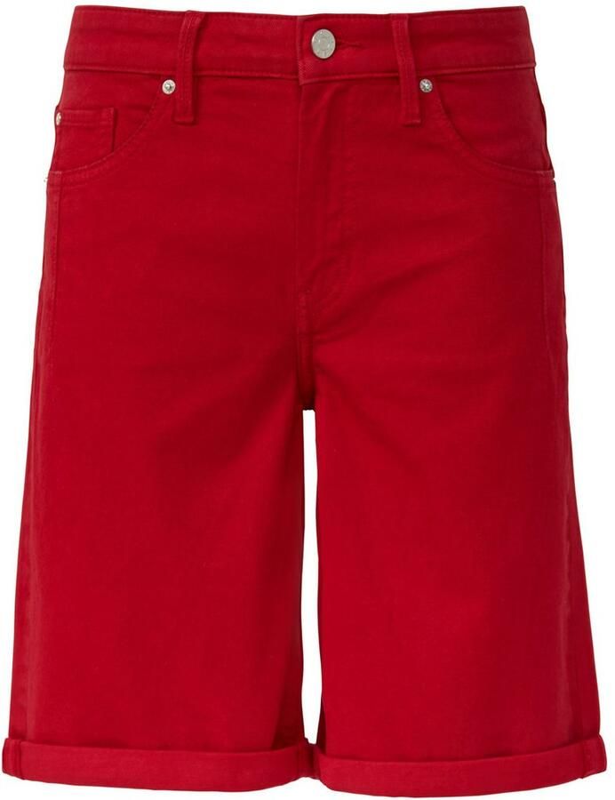 S.Oliver Jeansbermuda Zomerbroek in 5-pocket-stijl