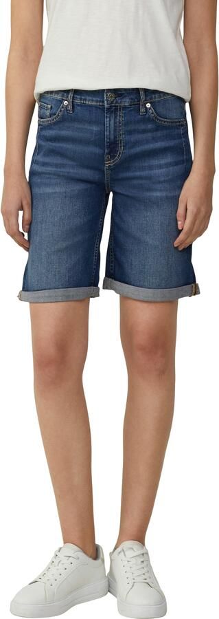 S.Oliver RED LABEL Regular fit korte jeans van katoenmix model 'KAROLIN' - Foto 4