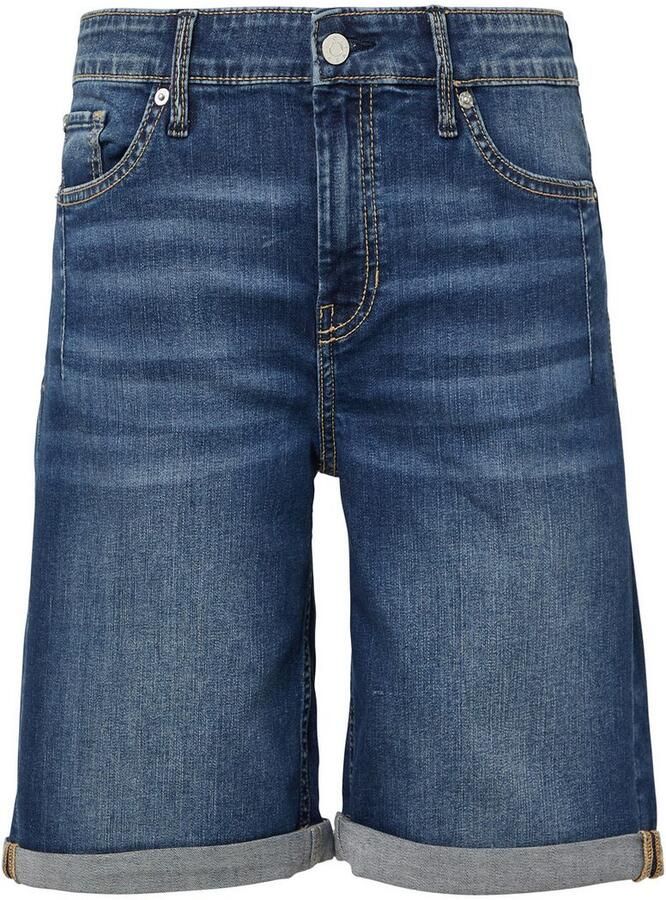 S.Oliver RED LABEL Regular fit korte jeans van katoenmix model 'KAROLIN'