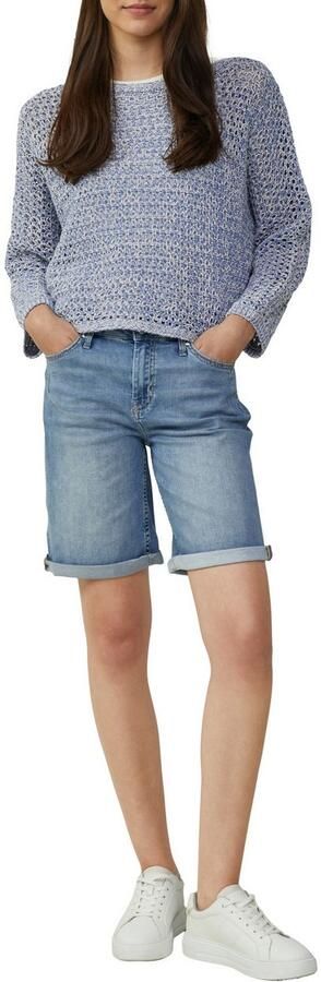 S.Oliver RED LABEL Regular fit korte jeans van katoenmix model 'KAROLIN' - Foto 2