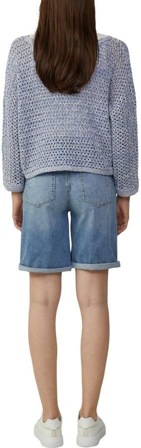 S.Oliver RED LABEL Regular fit korte jeans van katoenmix model 'KAROLIN' - Foto 3