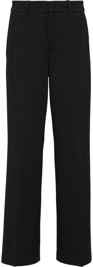 S.Oliver RED LABEL Loose fit wijde broek met viscose van piqué - Foto 2