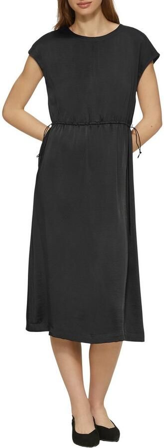 S.Oliver Jurk in a-lijn met afhangende schouders - Foto 2