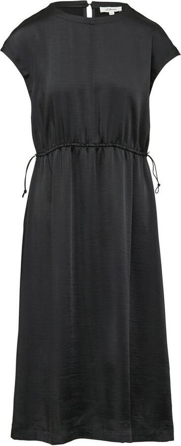 S.Oliver Jurk in a-lijn met afhangende schouders