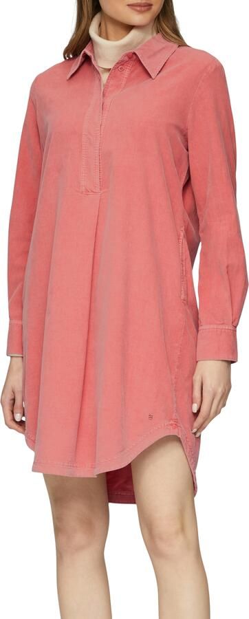 S.Oliver RED LABEL Relaxed fit overhemdjurk van fijne corduroy met steekzakken opzij - Foto 2