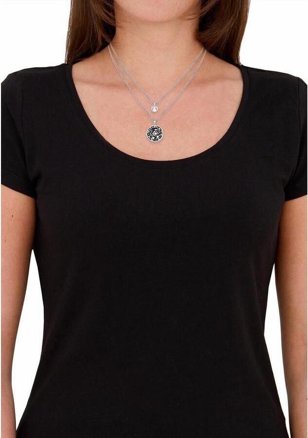 S.Oliver Ketting met hanger 2018567 met kristallen