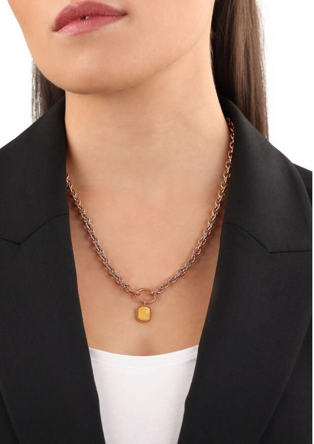 S.Oliver Ketting met hanger 2037969 met aventurijn - Foto 2