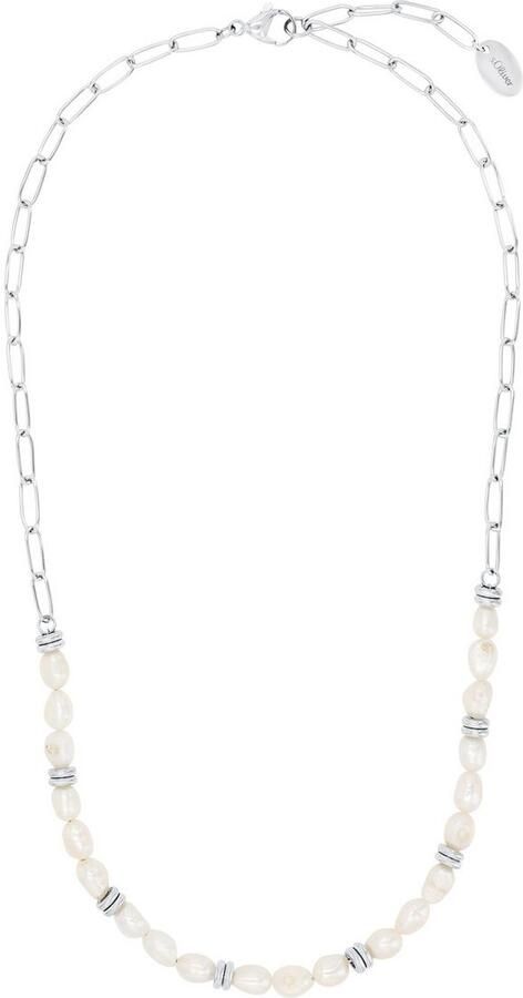 S.Oliver Ketting met hanger 2039727 met zoetwater-cultivéparel - Foto 2