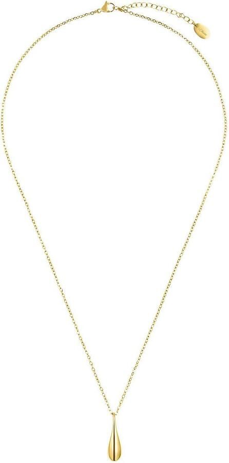 S.Oliver Ketting met hanger Druppels 2035764 met zirkoon (synthetisch) - Foto 2