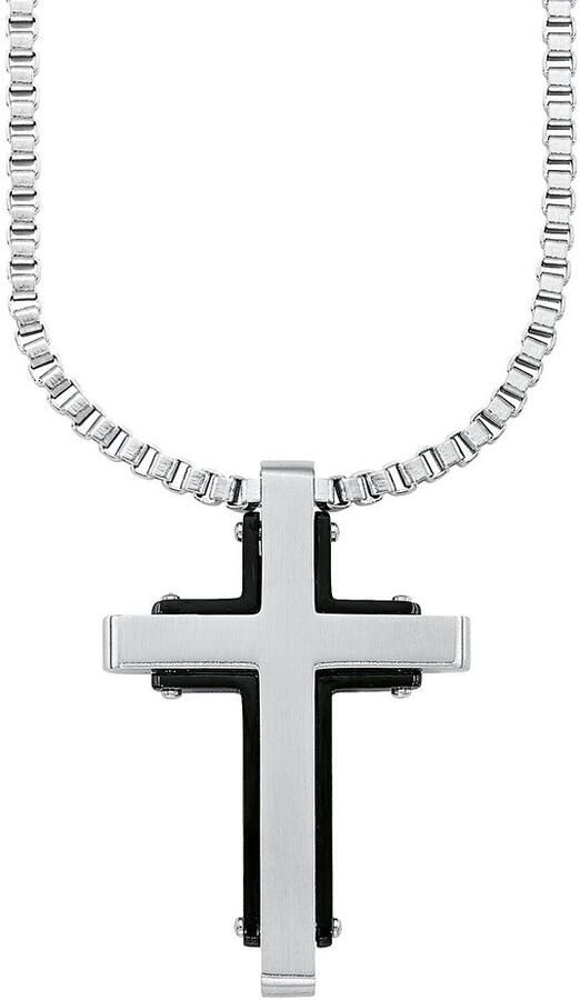 S.Oliver Ketting met hanger Halsketting kruis 9076956 - Foto 1