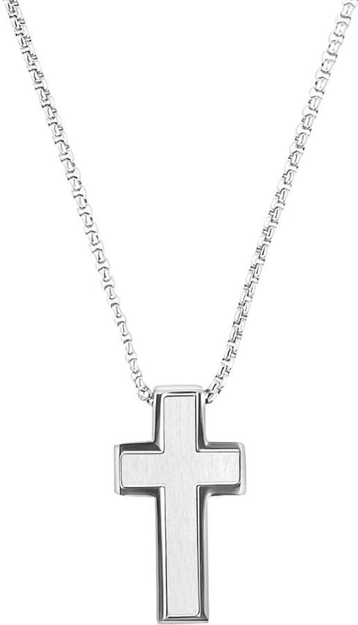 S.Oliver Ketting met hanger Kruis 2035529 met zirkoon (synthetisch) - Foto 3