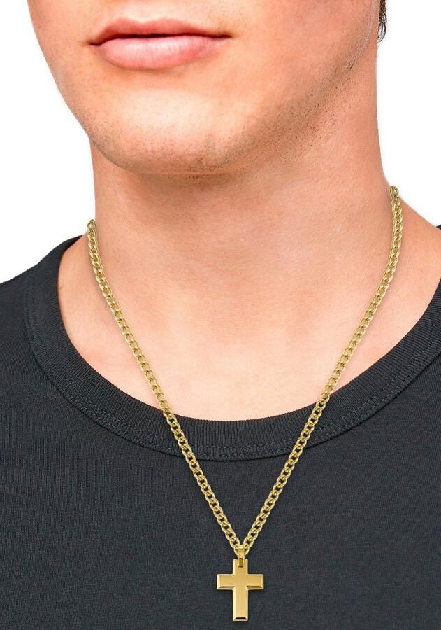 S.Oliver Ketting met hanger Kruis 2036868 Roestvrij staal - Foto 1