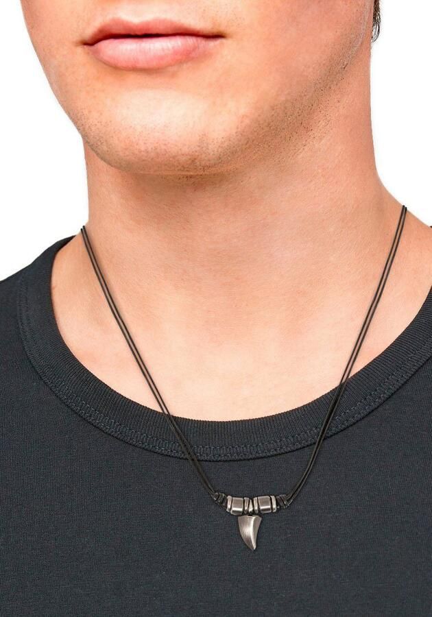 S.Oliver Ketting met hanger Tand 2035535 met zirkoon (synthetisch)