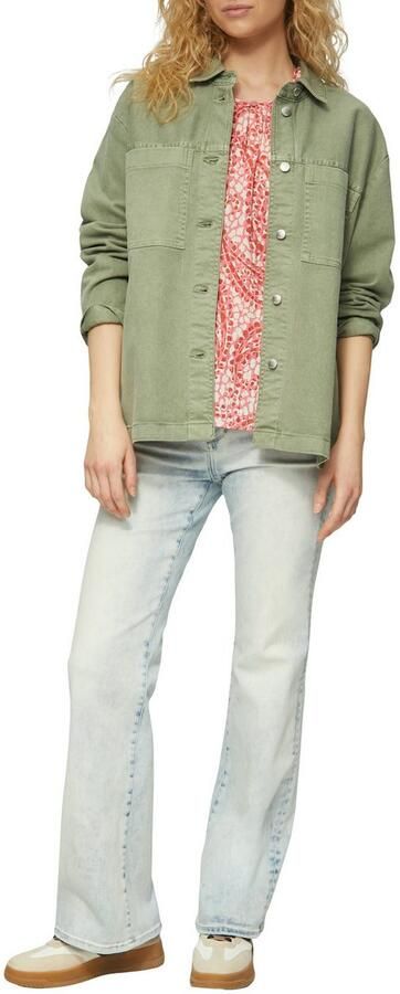 S.Oliver RED LABEL Relaxed-fit blouseshirt van viscosemix - Foto 4