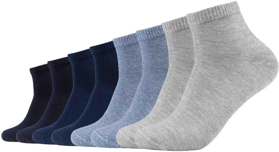 S.Oliver Korte sokken Essentials met onderhoudsvriendelijke materiaalmix (set 8 paar) - Foto 2