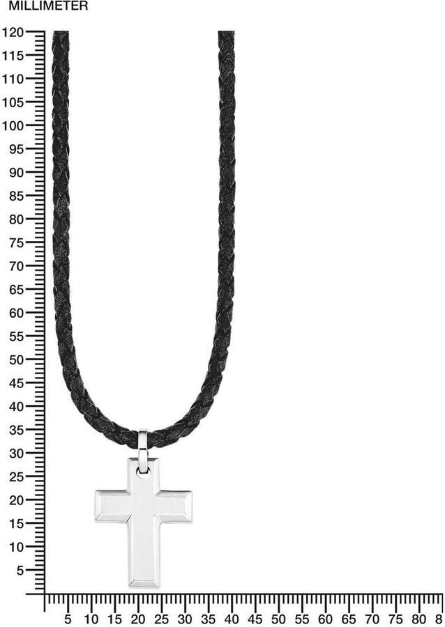 S.Oliver Kruisketting 2015064 met zirkoon (synthetisch) - Foto 2