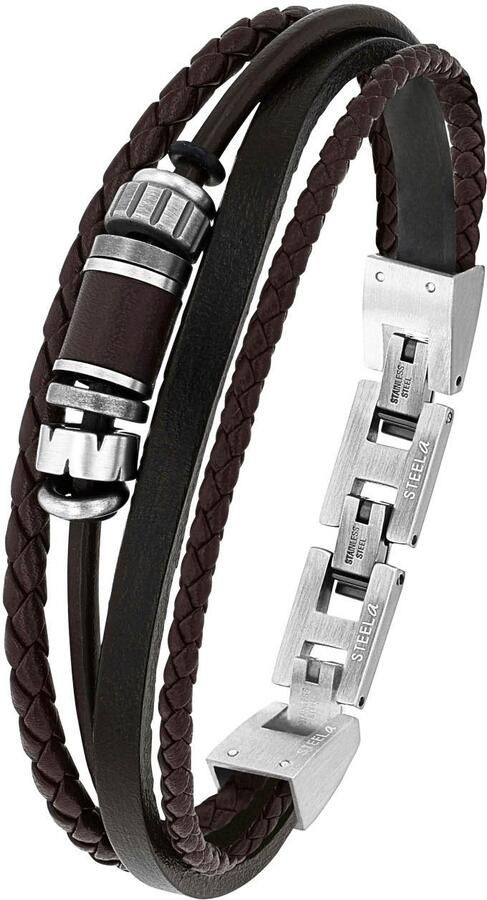 S.Oliver Leren armband 2038871 - Foto 2