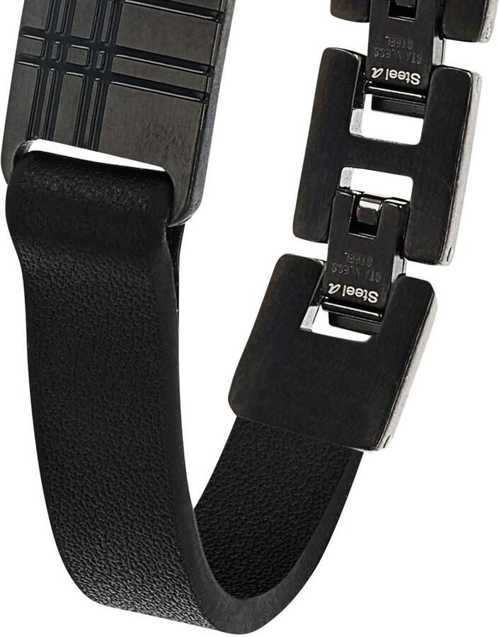 S.Oliver Leren armband 2039737 - Foto 2